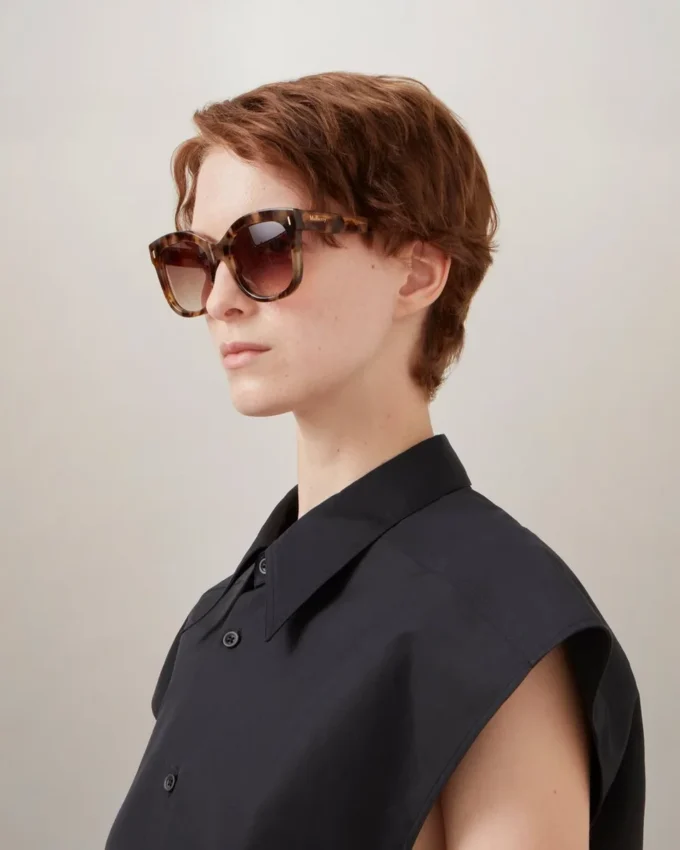 Charlotte Sunglasses Blonde Horn Acetate Women