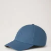 Check Lined Baseball Cap Denim Cotton Men