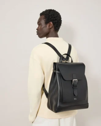 Chiltern Backpack Black Small Classic Grain Women