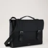 Chiltern Briefcase Black Small Classic Grain Men