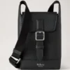 Chiltern Phone Pouch Black Small Classic Grain Men