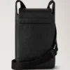 Chiltern Phone Pouch Black Small Classic Grain Men