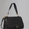 Chiltern Satchel Pre-Loved Black Grain Vegetable Tanned