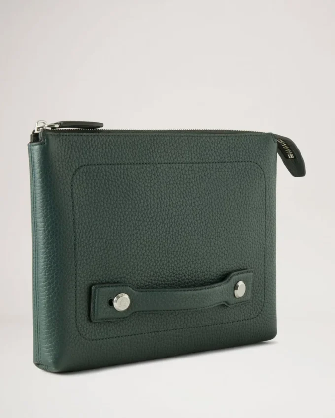 City Ipad Case Mulberry Green Heavy Grain Women