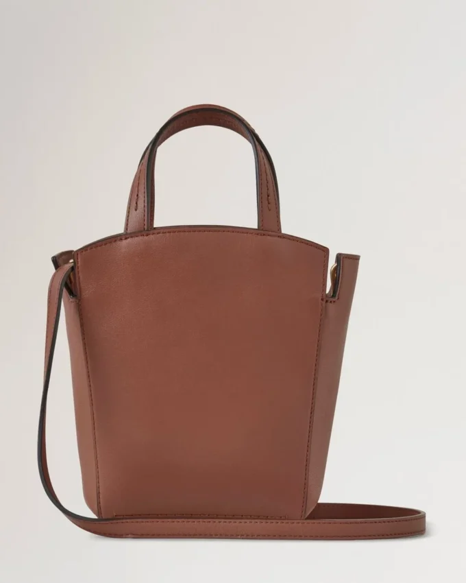 Clovelly Mini Tote Bright Oak Micro Classic Grain