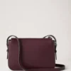 Clovelly Pouch Black Cherry Micro Classic Grain