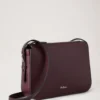 Clovelly Pouch Black Cherry Micro Classic Grain