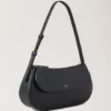 Clovelly Shoulder Bag Black Micro Classic Grain