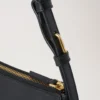 Clovelly Shoulder Bag Black Micro Classic Grain