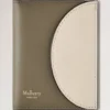 Compact Bifold Card Wallet Eggshell & Linen Green Micro Classic Grain