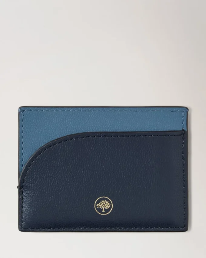 Compact Cardholder Brighton Blue & Night Sky Micro Classic Grain