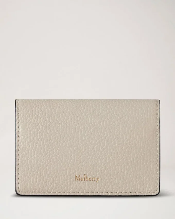Continental Card Case Chalk Small Classic Grain