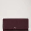 Continental Wallet Black Cherry Small Classic Grain