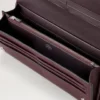 Continental Wallet Black Cherry Small Classic Grain