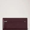 Continental Wallet Black Cherry Small Classic Grain