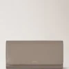Continental Wallet Cashmere Taupe Small Classic Grain