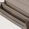 Continental Wallet Cashmere Taupe Small Classic Grain