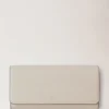 Continental Wallet Chalk Small Classic Grain Women