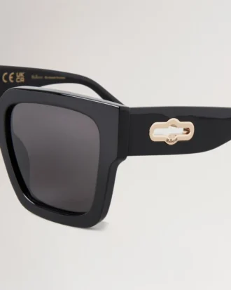 Cora Sunglasses Black Bio Acetate Sunglasses