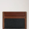 Credit Card Slip Black & Cognac Bio-Based Scotchgrain