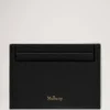Credit Card Slip Black Small Classic Grain Family