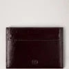 Credit Card Slip Deep Aubergine Patent Women