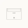Credit Card Slip Cashmere Taupe Small Classic Grain