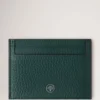 Credit Card Slip Mulberry Green Heavy Grain Women