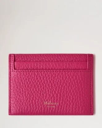 Credit Card Slip Mulberry Pink Heavy Grain Women
