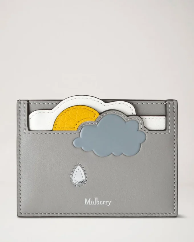 Credit Card Slip – Sun & Clouds Multicolour Mixed Material