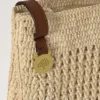 Crochet Crossbody Bag Natural Crochet Raffia Summer Edit