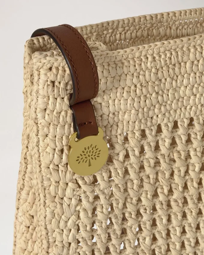 Crochet Crossbody Bag Natural Crochet Raffia Summer Edit