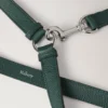Crossbody Dog Leash Mulberry Green Small Classic Grain