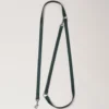 Crossbody Dog Leash Mulberry Green Small Classic Grain
