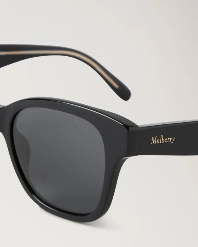 Daisy Sunglasses Black Bio Acetate & Bio Nylon Sunglasses