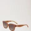 Daisy Sunglasses Blonde Horn Bio Acetate & Bio Nylon