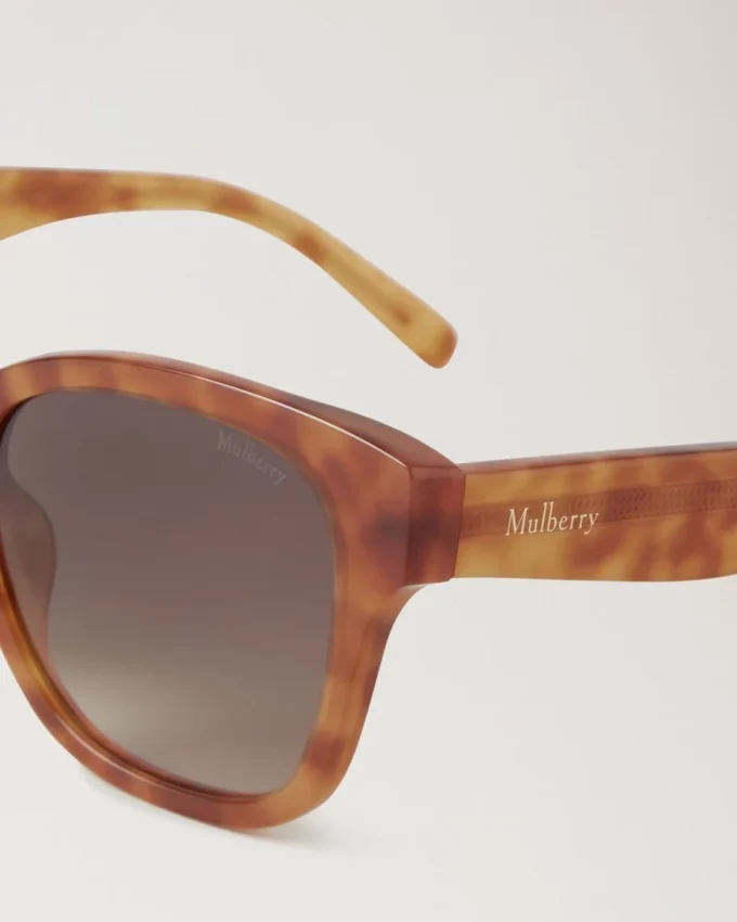 Daisy Sunglasses Blonde Horn Bio Acetate & Bio Nylon