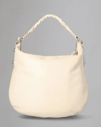Daria Hobo Pre-Loved Marshmallow White Soft Spongy