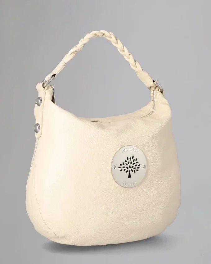 Daria Hobo Pre-Loved Marshmallow White Soft Spongy