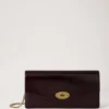 Darley Clutch Deep Aubergine Patent Women