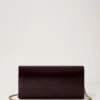 Darley Clutch Deep Aubergine Patent Women