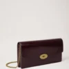 Darley Clutch Deep Aubergine Patent Women