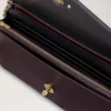 Darley Clutch Deep Aubergine Patent Women