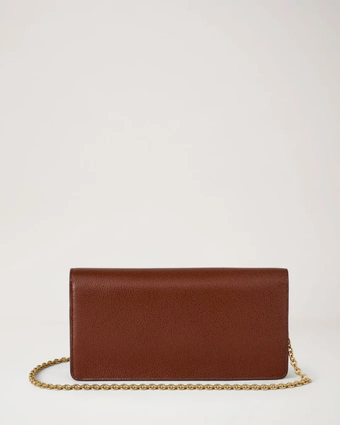 Darley Clutch Oak Two-Tone Small Classic Grain Women