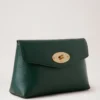 Darley Cosmetic Pouch Mulberry Green Heavy Grain