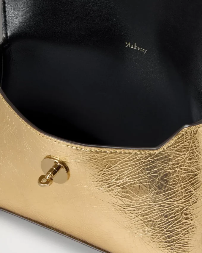 Darley Cosmetic Pouch Somerset Gold Grainy Metallic
