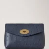 Darley Cosmetic Pouch Stormy Blue Ostrich Women