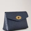 Darley Cosmetic Pouch Stormy Blue Ostrich Women
