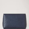 Darley Cosmetic Pouch Stormy Blue Ostrich Women