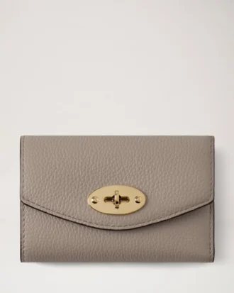Darley Folded Multi-Card Wallet Cashmere Taupe Small Classic Grain
